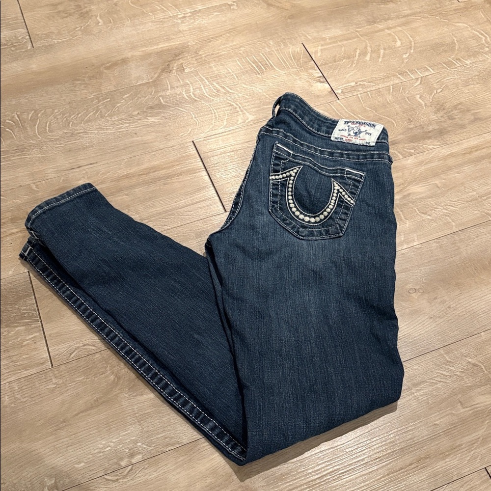 Women’s True Religion Skinny Jeans Size 29 *fits like 31/32*